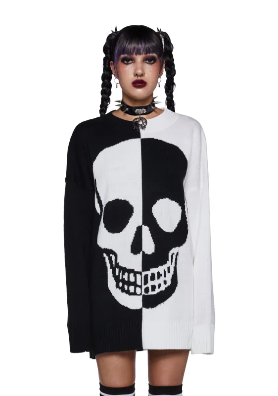 Double Crosser Oversized Sweater sold by Dolls Kill