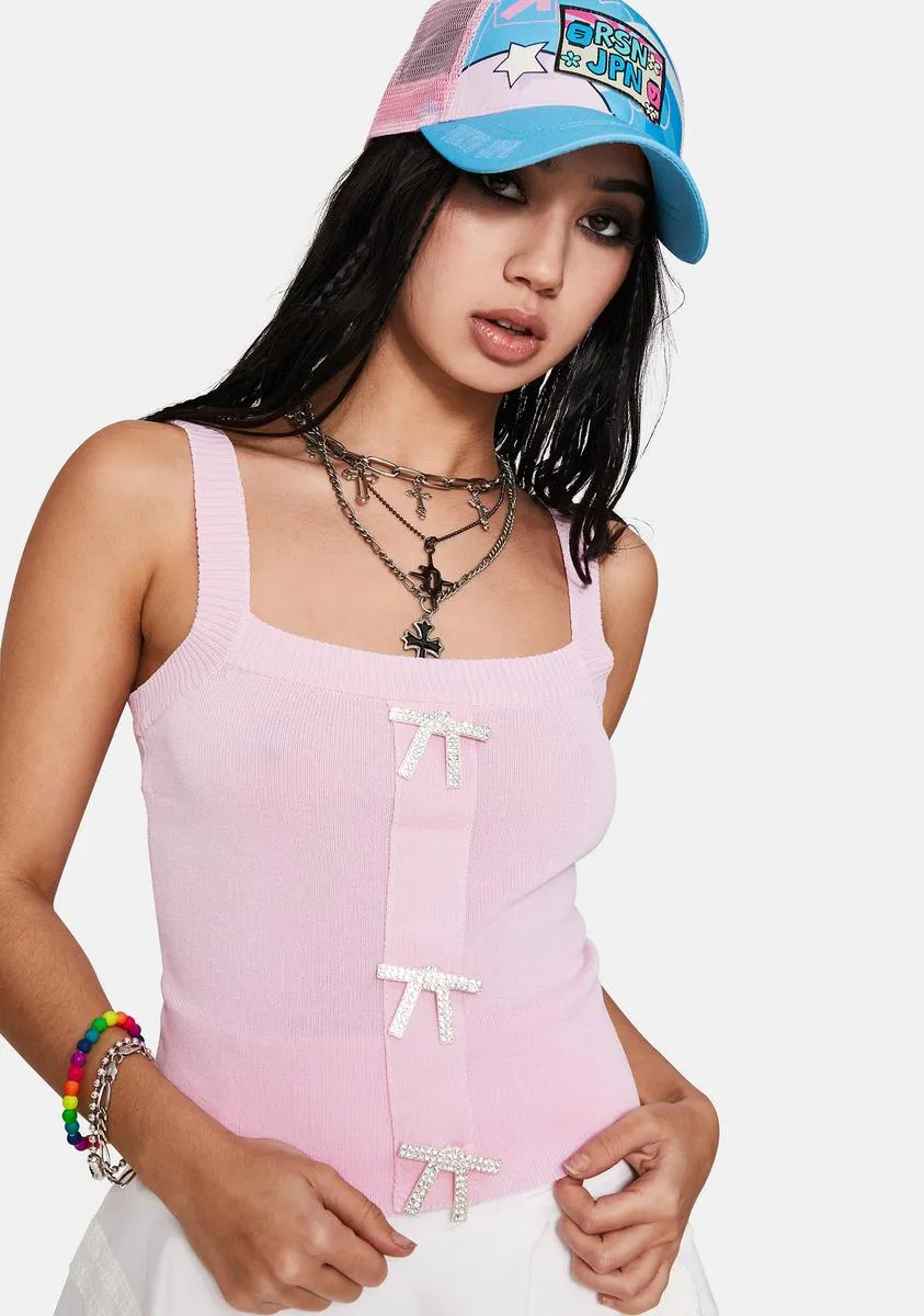 Perfect Princess Knit Tank sold by Dolls Kill