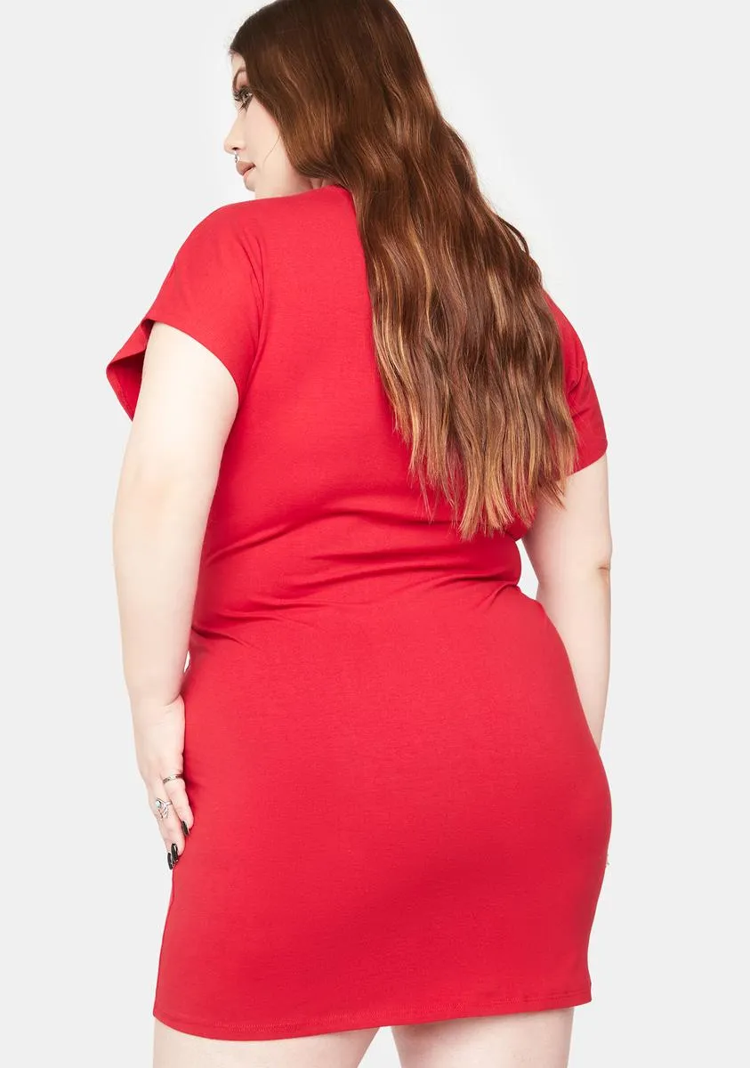 Plus As Lovers Go Shirt Dress sold by Dolls Kill product image thumbnail 4