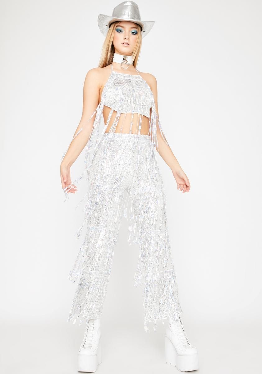 Disco Shake Sequin Set sold by Dolls Kill
