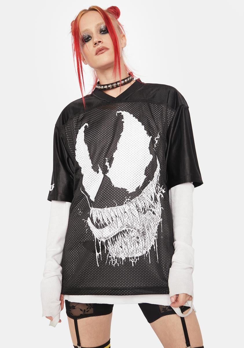 Venom Football Jersey sold by Dolls Kill