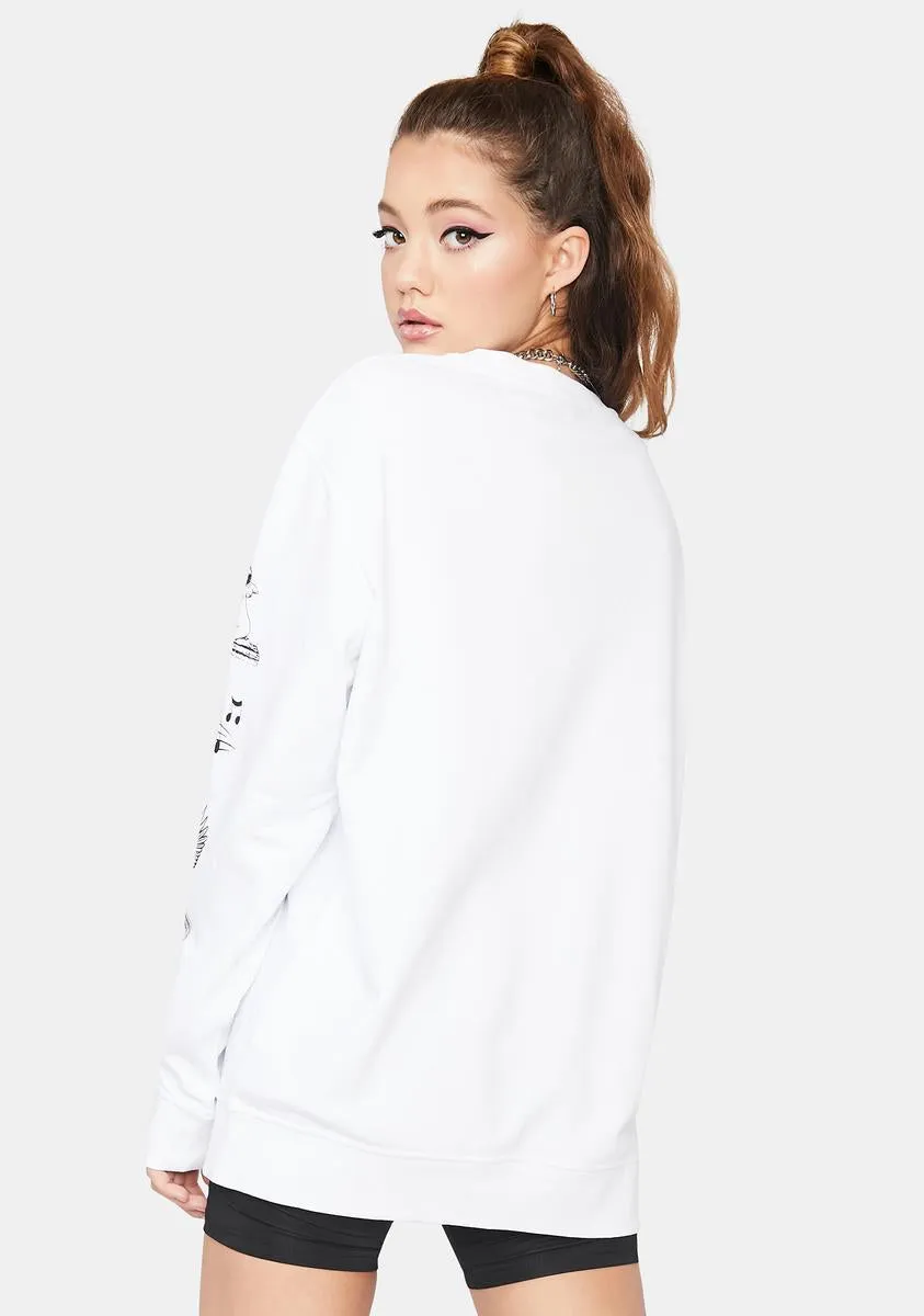 Classic Cartoon Crewneck Sweatshirt sold by Dolls Kill product image thumbnail 4