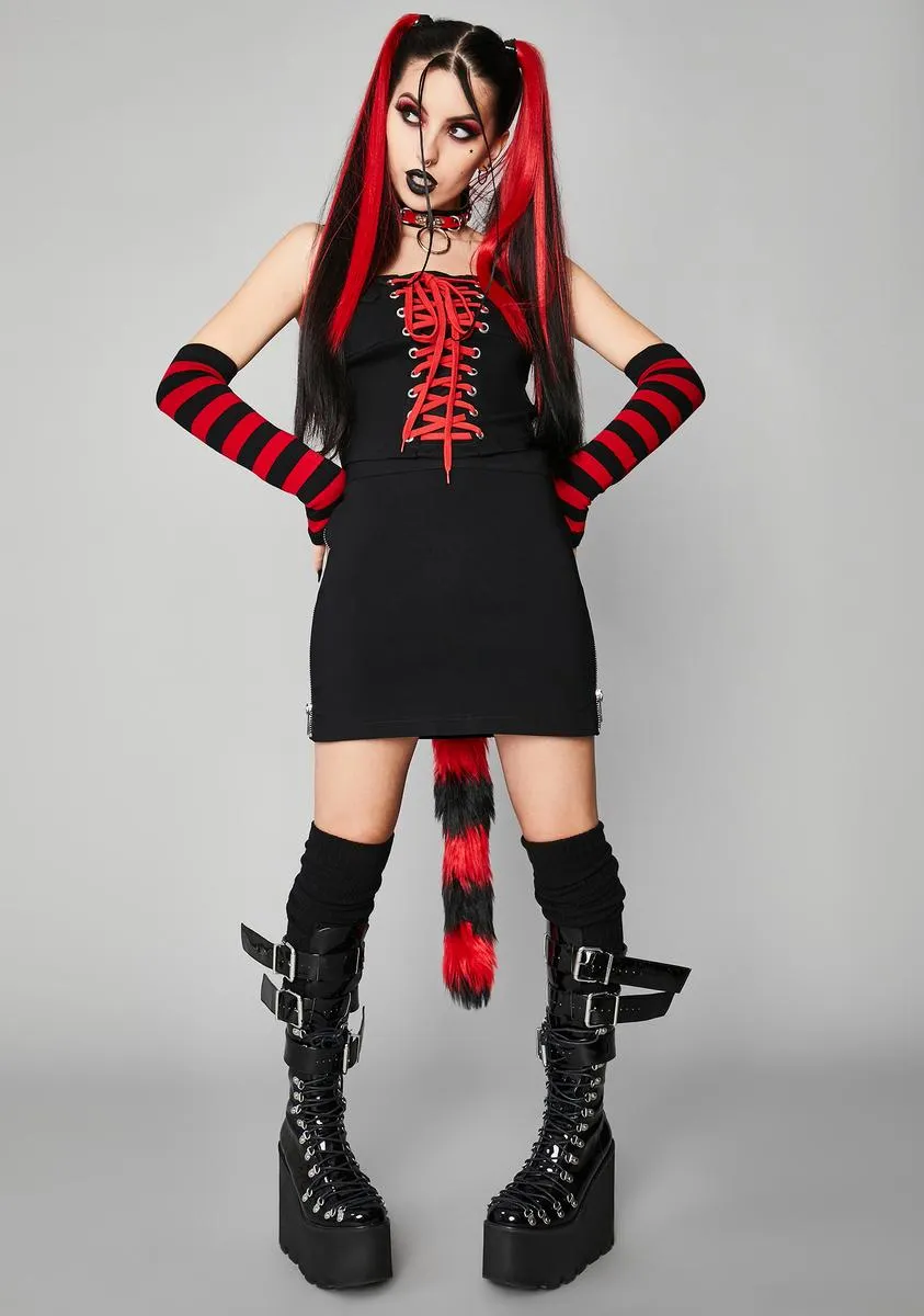 Scene Queen Corset Tank sold by Dolls Kill product image thumbnail 3