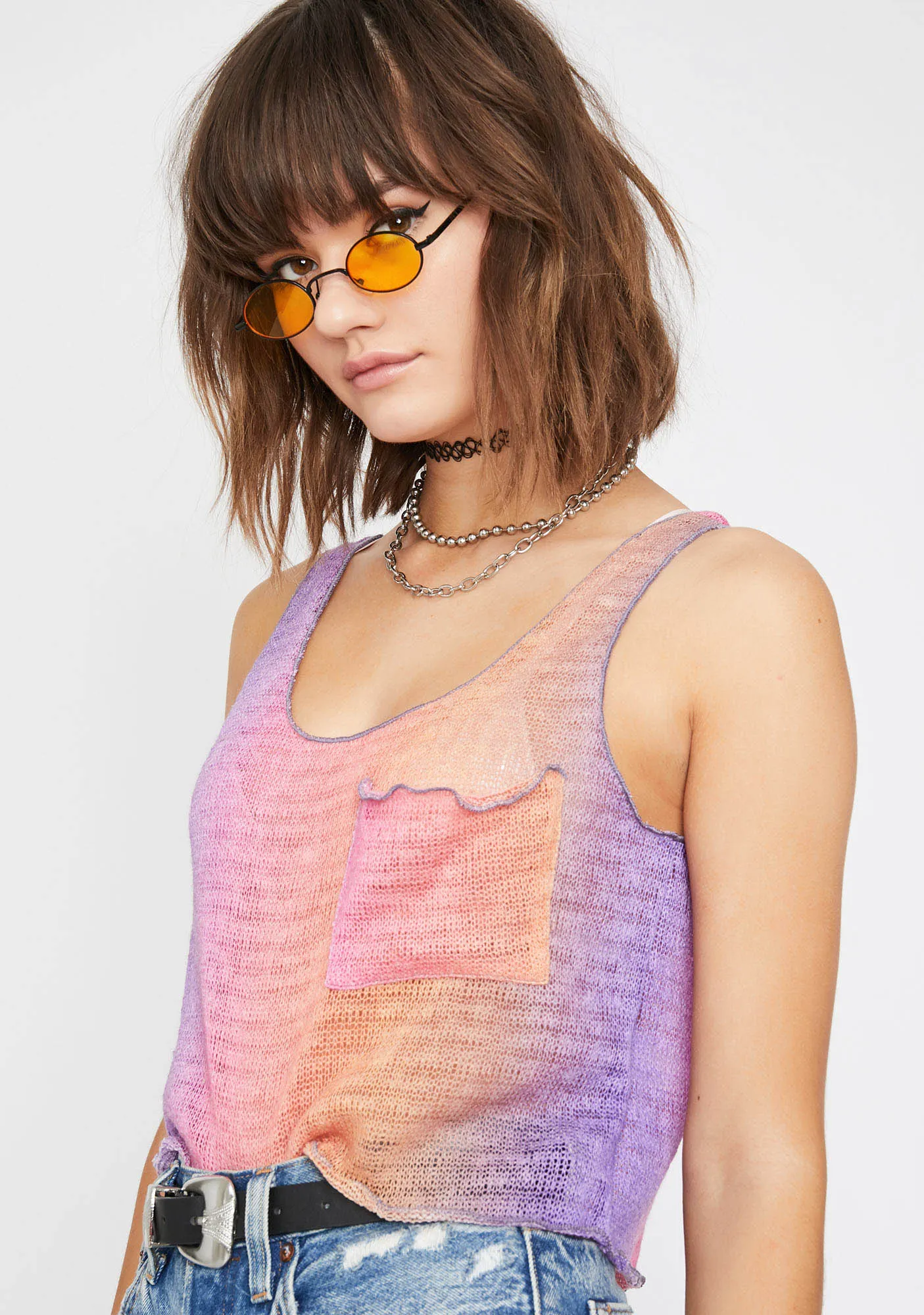 Vision Trip Tank Top sold by Dolls Kill product image thumbnail 2