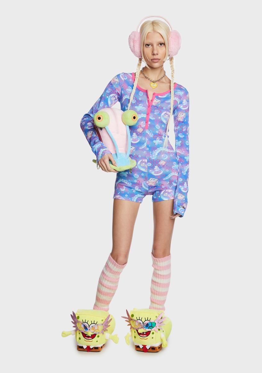 F Is For Friends Thermal Romper sold by Dolls Kill product image thumbnail 5