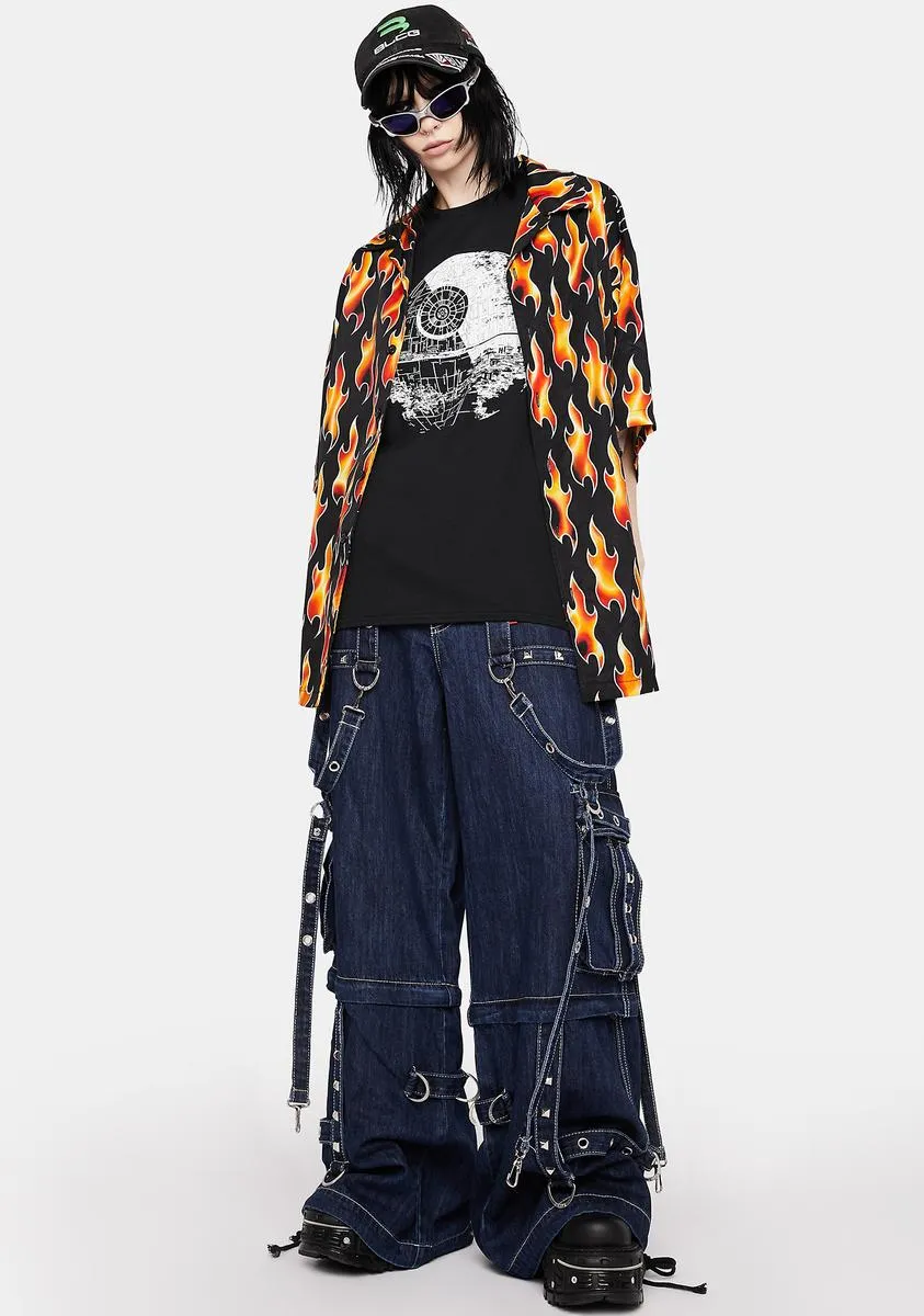 Death Star Graphic Tee sold by Dolls Kill product image thumbnail 3