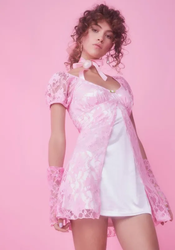 True Love's Kiss Lace Dress sold by Dolls Kill