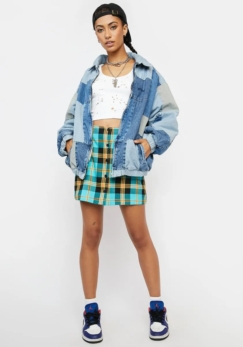 Joanie Plaid Mini Skirt sold by Dolls Kill product image thumbnail 3