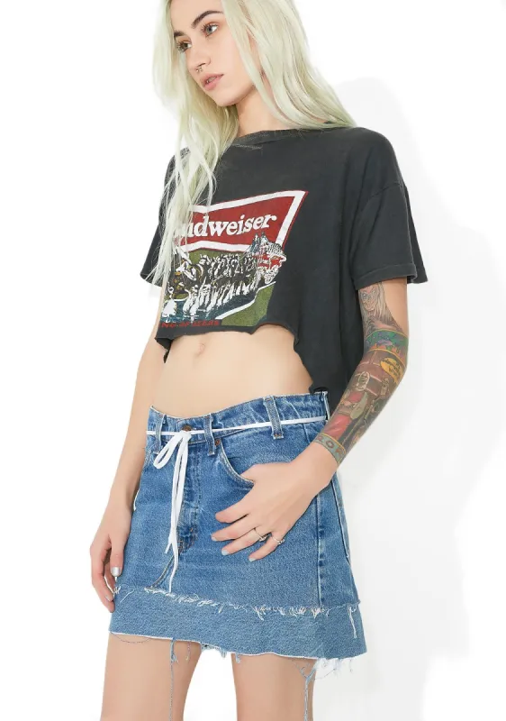 Vintage Levi Denim Skirt sold by Dolls Kill