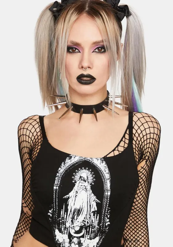 Saints And Sorrows Corset Top sold by Dolls Kill