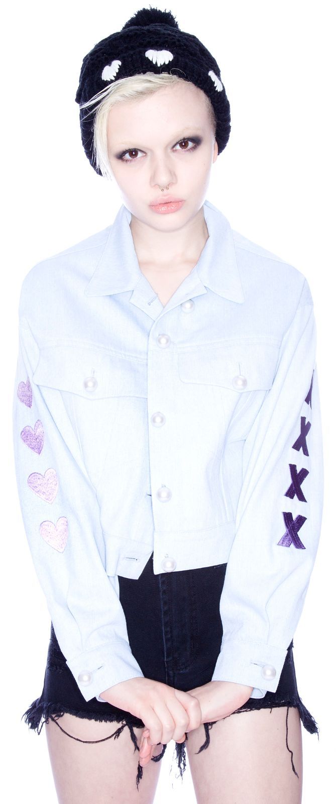 Love Denim Jacket sold by Dolls Kill product image thumbnail 5