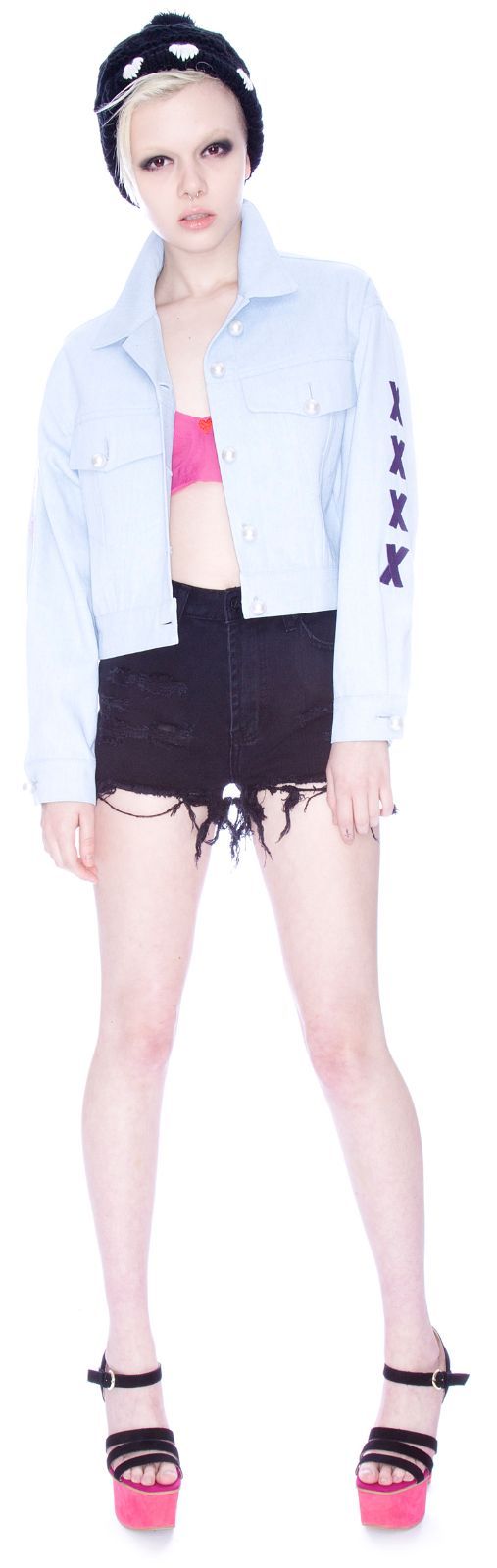 Love Denim Jacket sold by Dolls Kill product image thumbnail 2