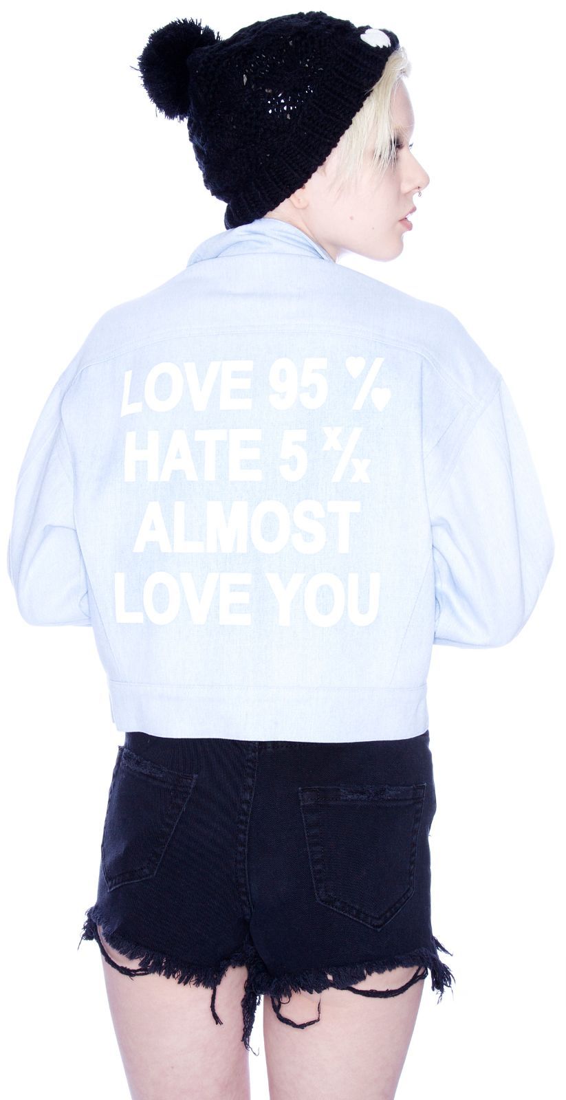 Love Denim Jacket sold by Dolls Kill product image thumbnail 4