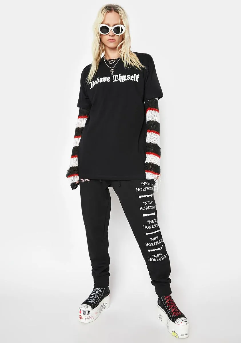 Behave Thyself Graphic Tee sold by Dolls Kill product image thumbnail 3