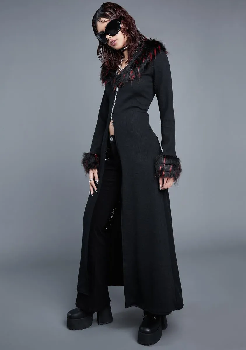 Twisted Thrill Knit Duster sold by Dolls Kill product image thumbnail 3