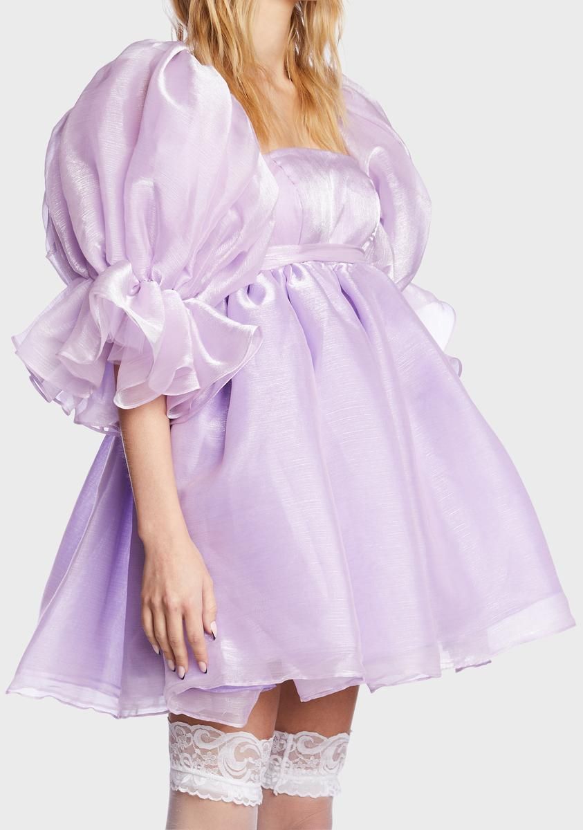 Lilac Skies Marie Mini Dress sold by Dolls Kill product image thumbnail 2