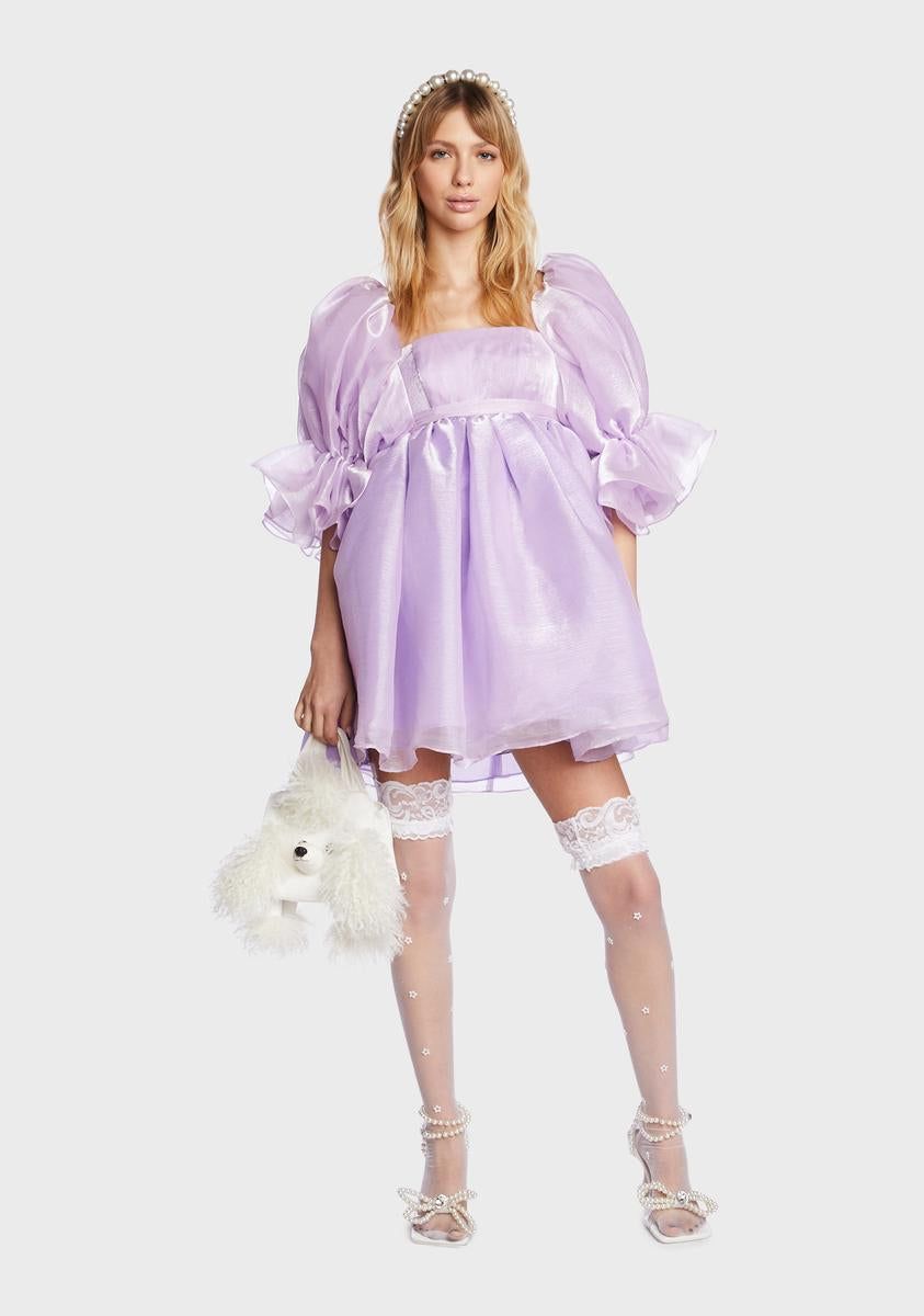 Lilac Skies Marie Mini Dress sold by Dolls Kill product image thumbnail 3