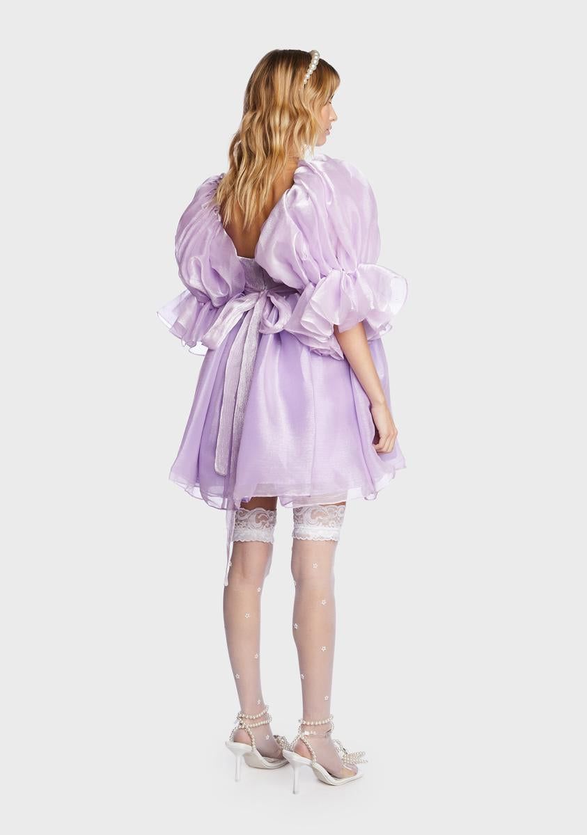 Lilac Skies Marie Mini Dress sold by Dolls Kill product image thumbnail 5