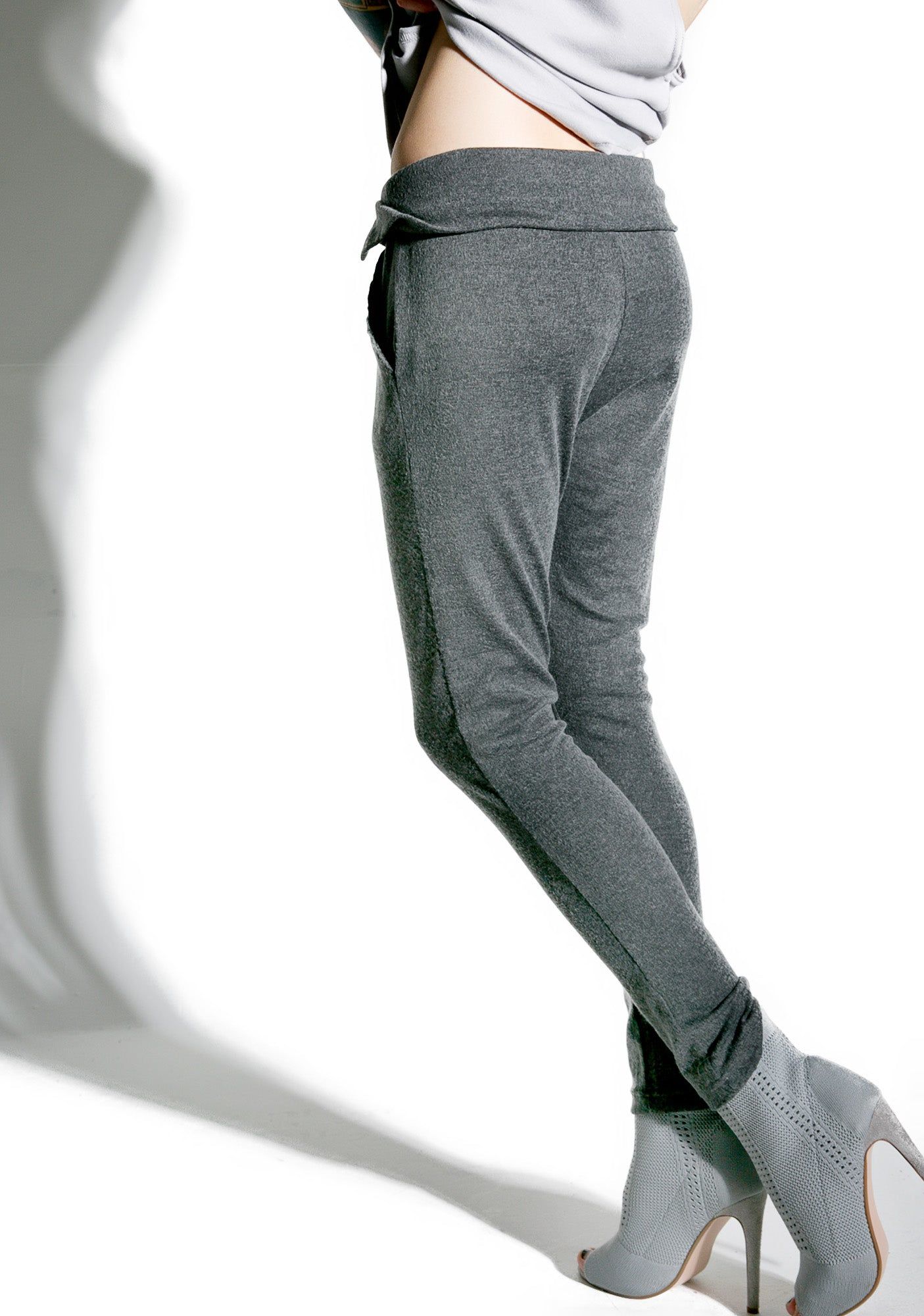 Gray Matters Foldover Pant sold by Dolls Kill product image thumbnail 3