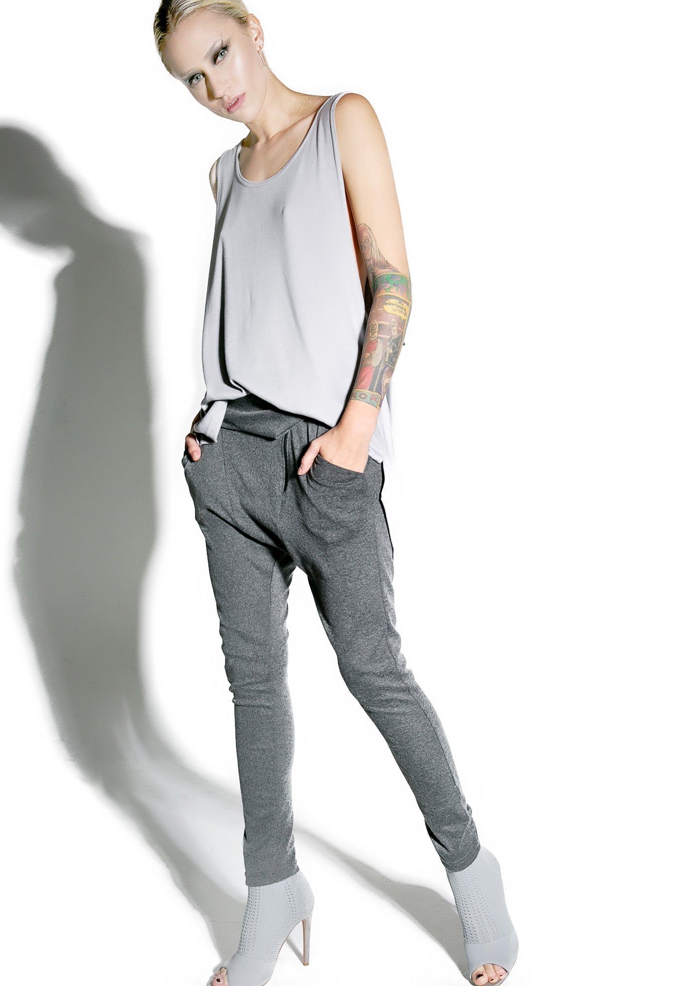 Gray Matters Foldover Pant sold by Dolls Kill product image thumbnail 4