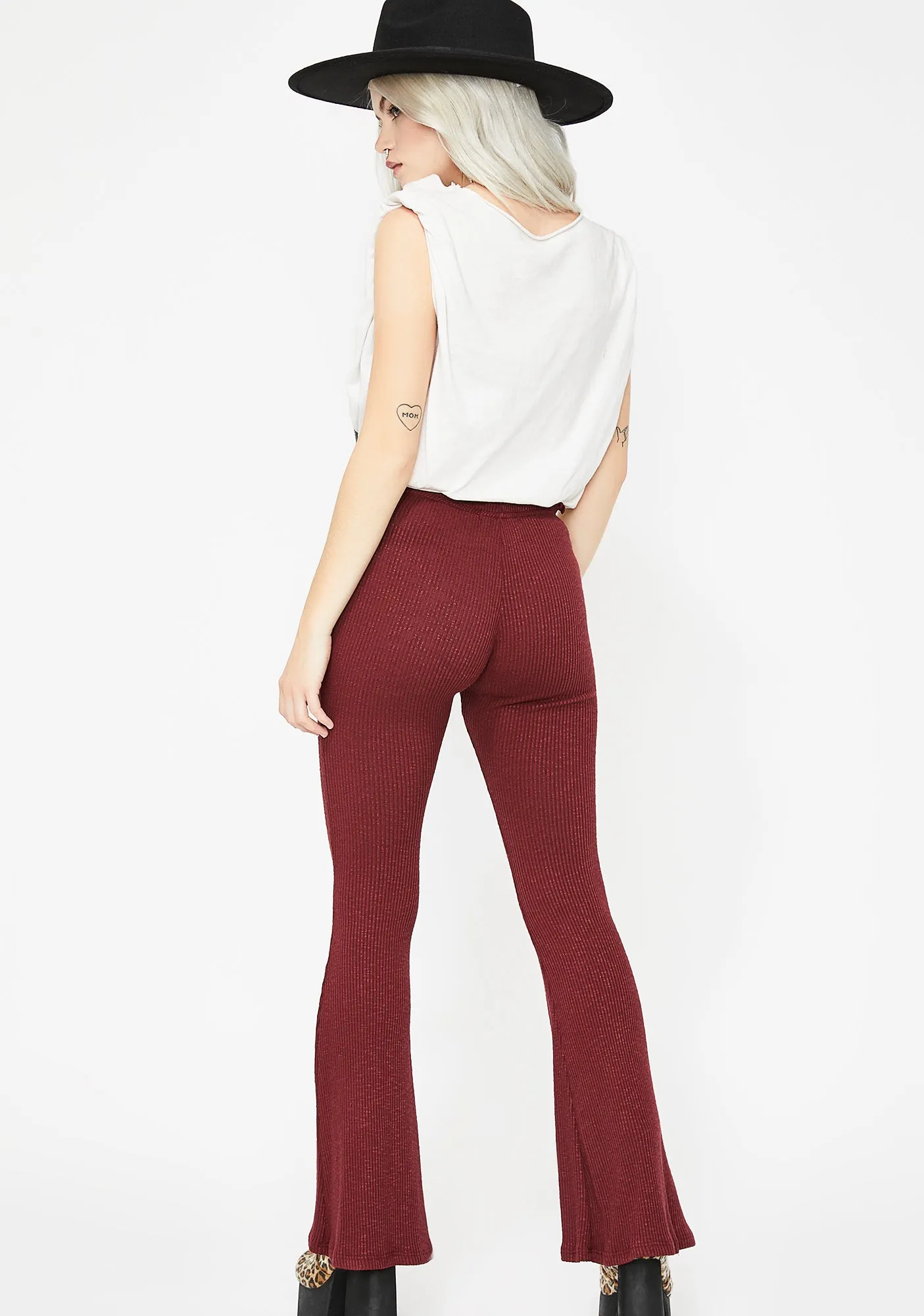 Always Winnin' Flare Pants sold by Dolls Kill product image thumbnail 4