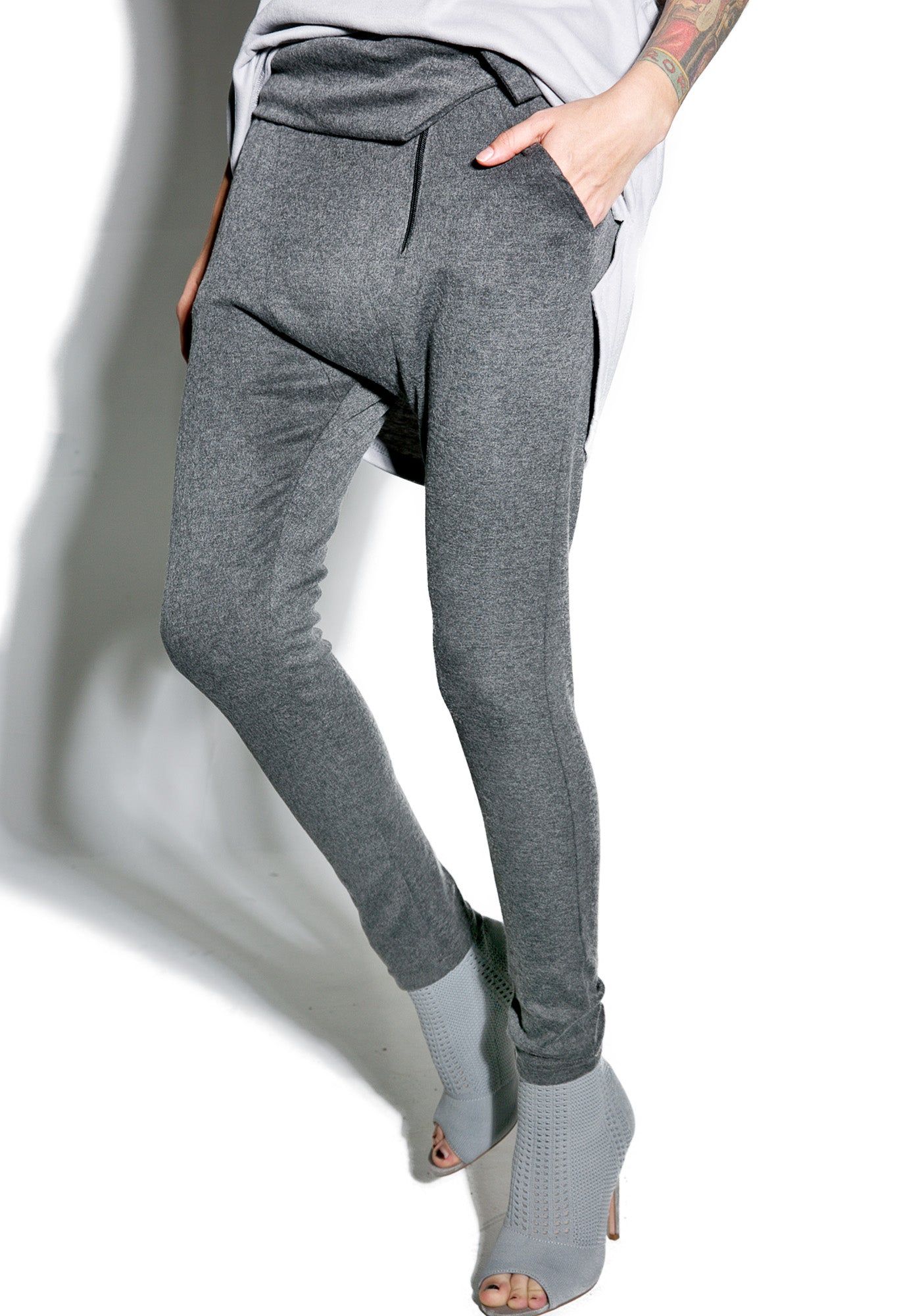 Gray Matters Foldover Pant sold by Dolls Kill product image thumbnail 5