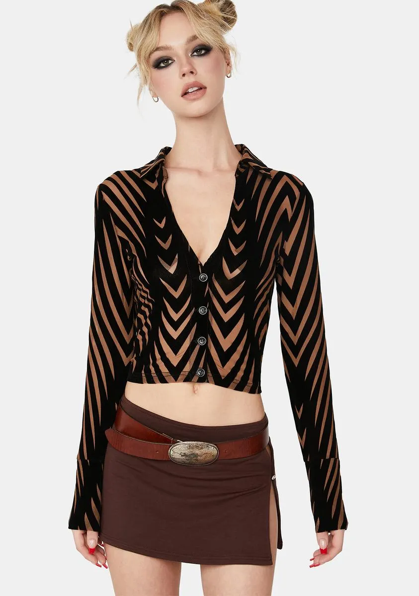 Winona Crop Top sold by Dolls Kill product image thumbnail 2