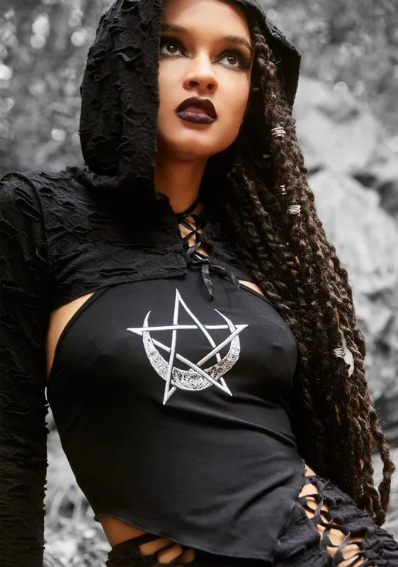 Magic Lessons Halter Top sold by Dolls Kill