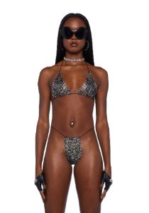 Dazzle Baby Lingerie Set- Black sold by Dolls Kill