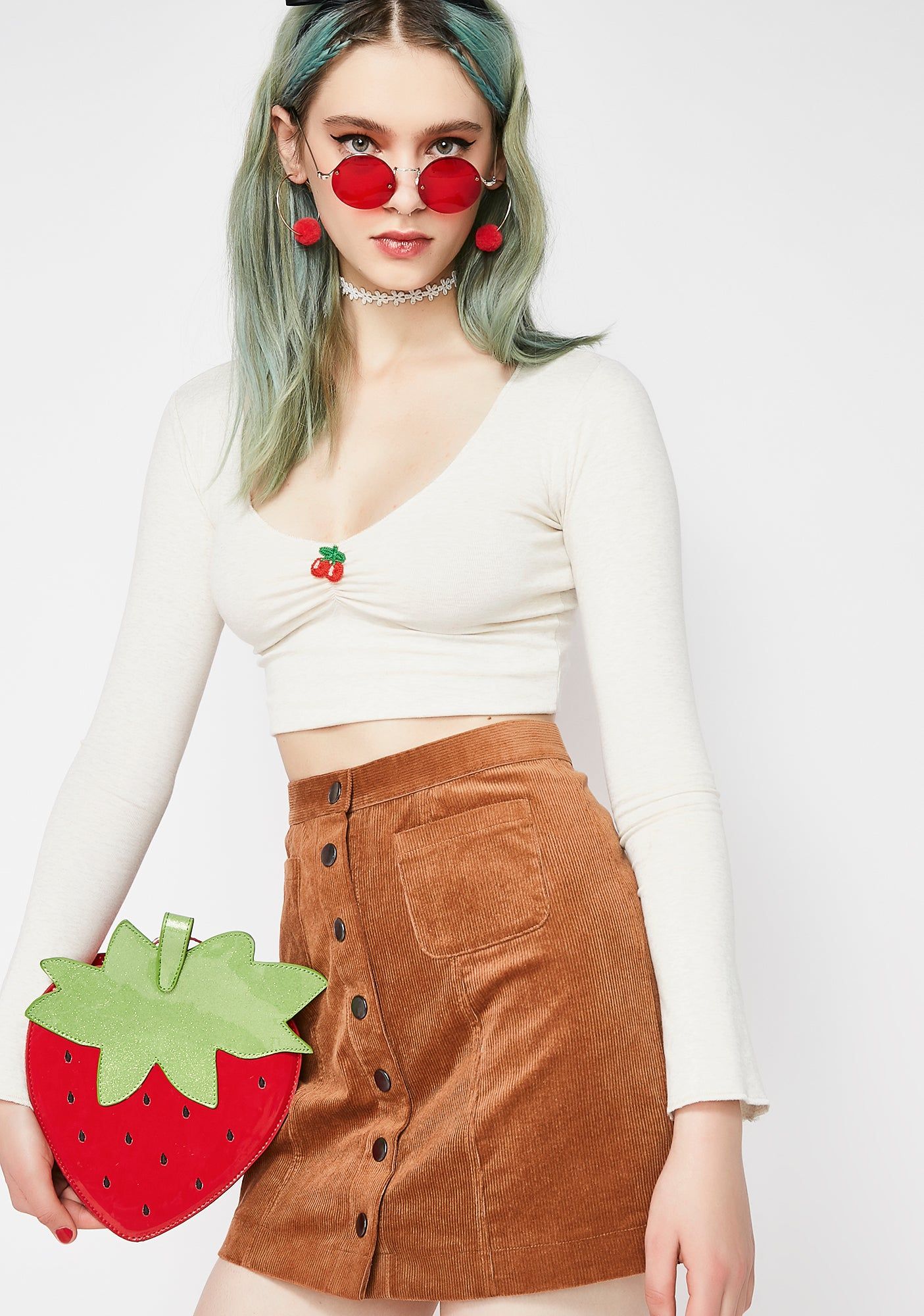 Didn't Do It Mini Skirt sold by Dolls Kill product image thumbnail 2