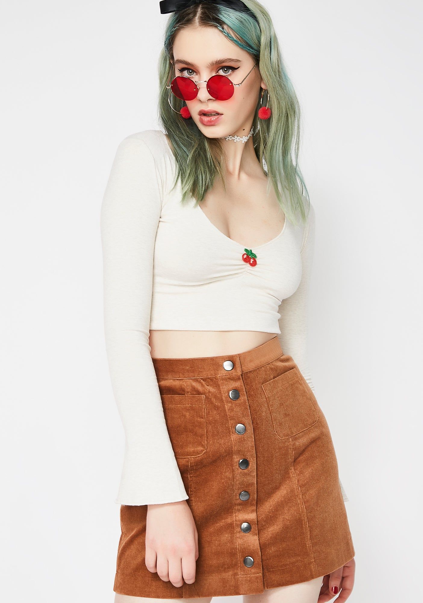 Didn't Do It Mini Skirt sold by Dolls Kill product image thumbnail 3