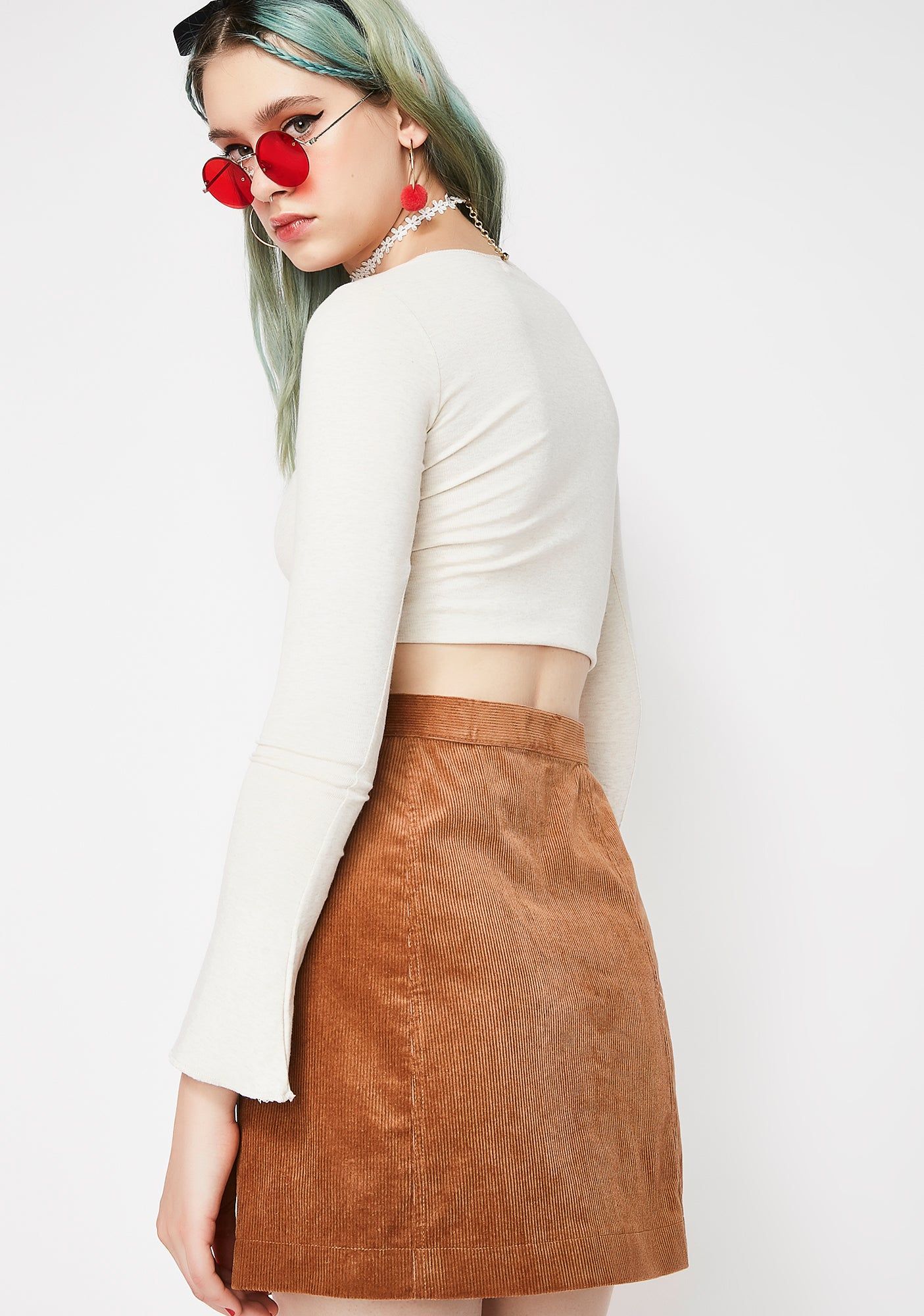 Didn't Do It Mini Skirt sold by Dolls Kill product image thumbnail 4