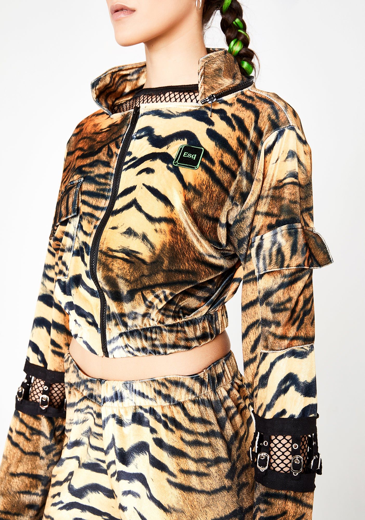 Connected Tiger Hoodie sold by Dolls Kill product image thumbnail 2
