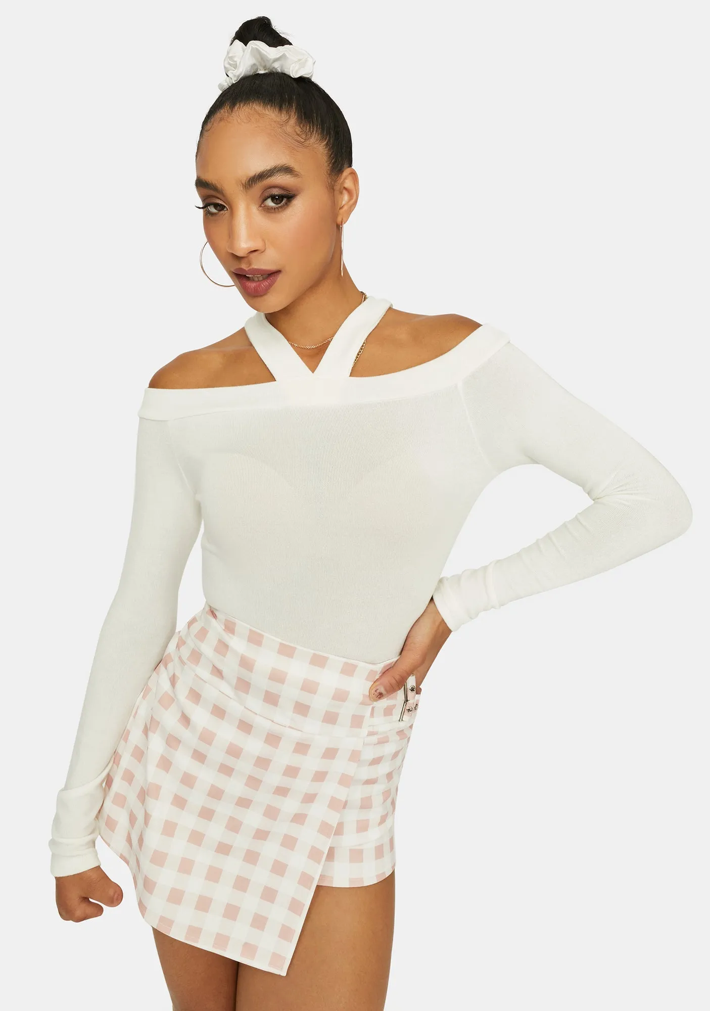 Typical Me Off The Shoulder Top sold by Dolls Kill