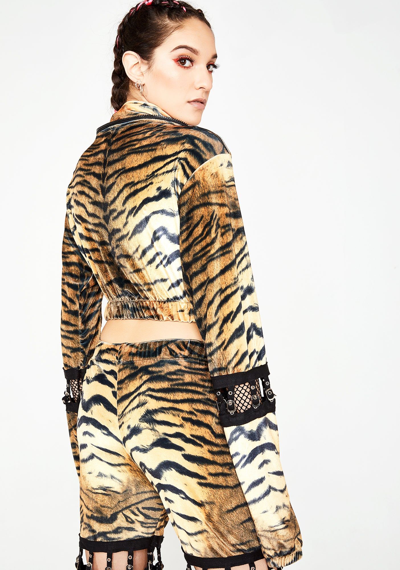 Connected Tiger Hoodie sold by Dolls Kill product image thumbnail 4