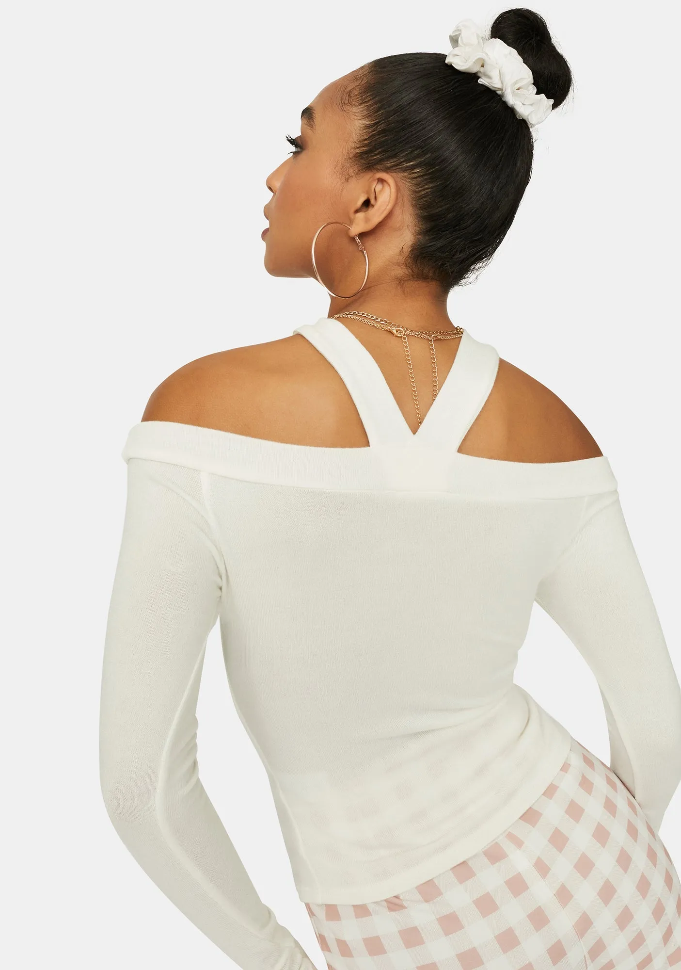 Typical Me Off The Shoulder Top sold by Dolls Kill product image thumbnail 4