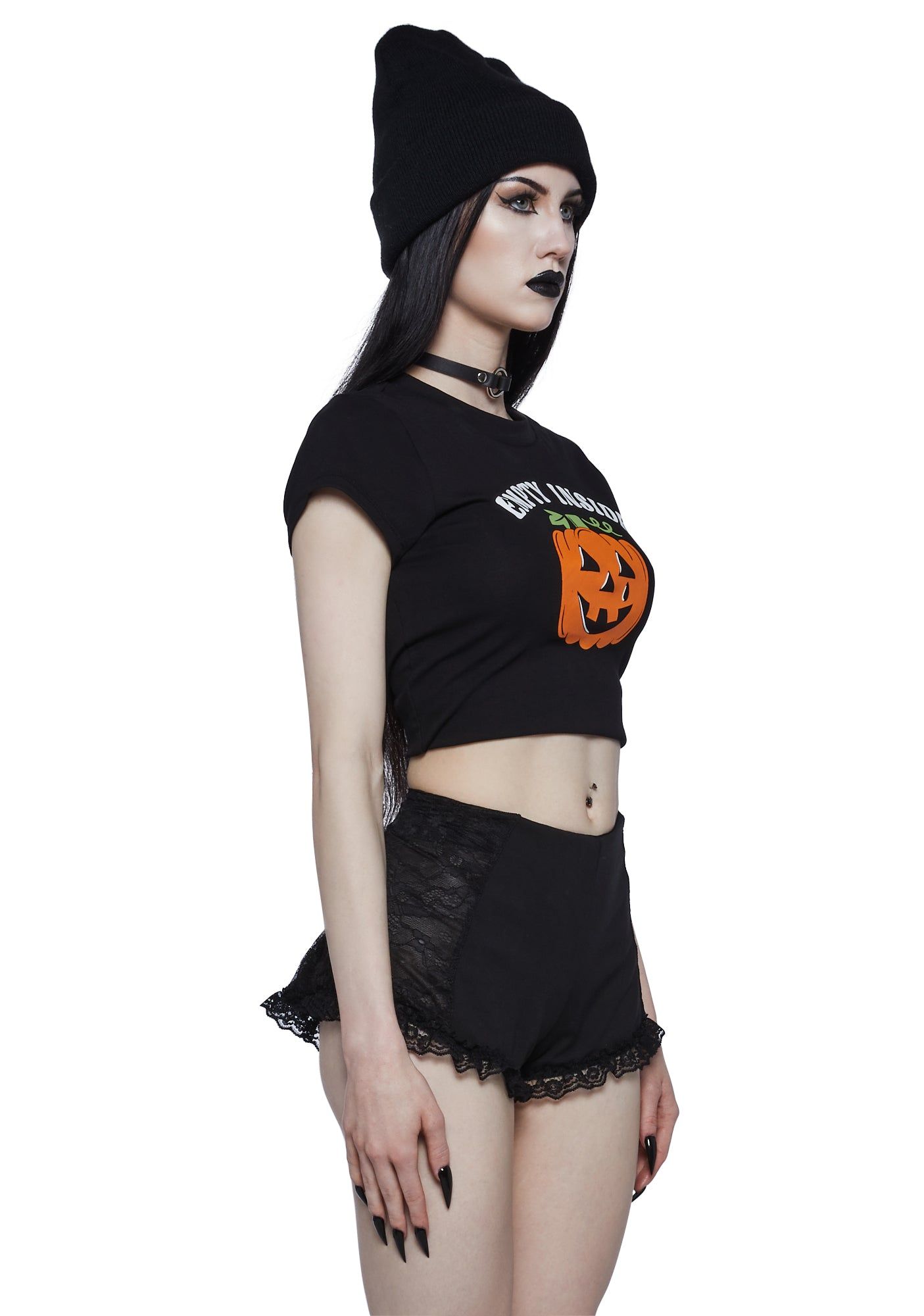 Haunted Hang Up Baby Tee sold by Dolls Kill product image thumbnail 3