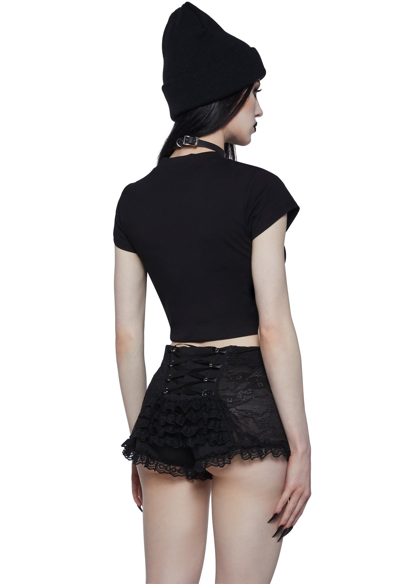 Haunted Hang Up Baby Tee sold by Dolls Kill product image thumbnail 2