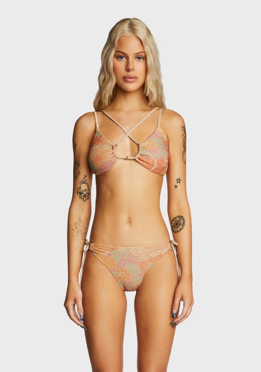 Gaia Bikini Top sold by Dolls Kill