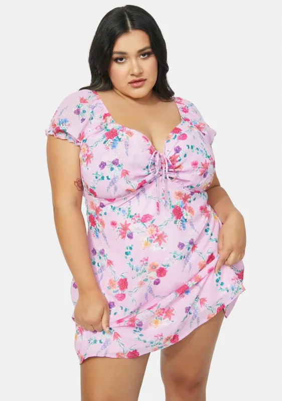 Plus Sweet Tryst Of Fate Mini Dress sold by Dolls Kill