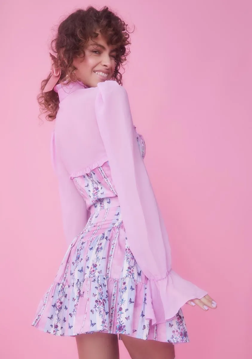 Tallest Tower High Collar Bustier sold by Dolls Kill product image thumbnail 4