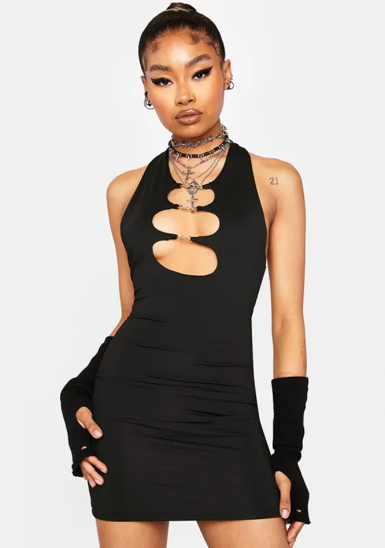 Late Club Rat Mini Dress sold by Dolls Kill