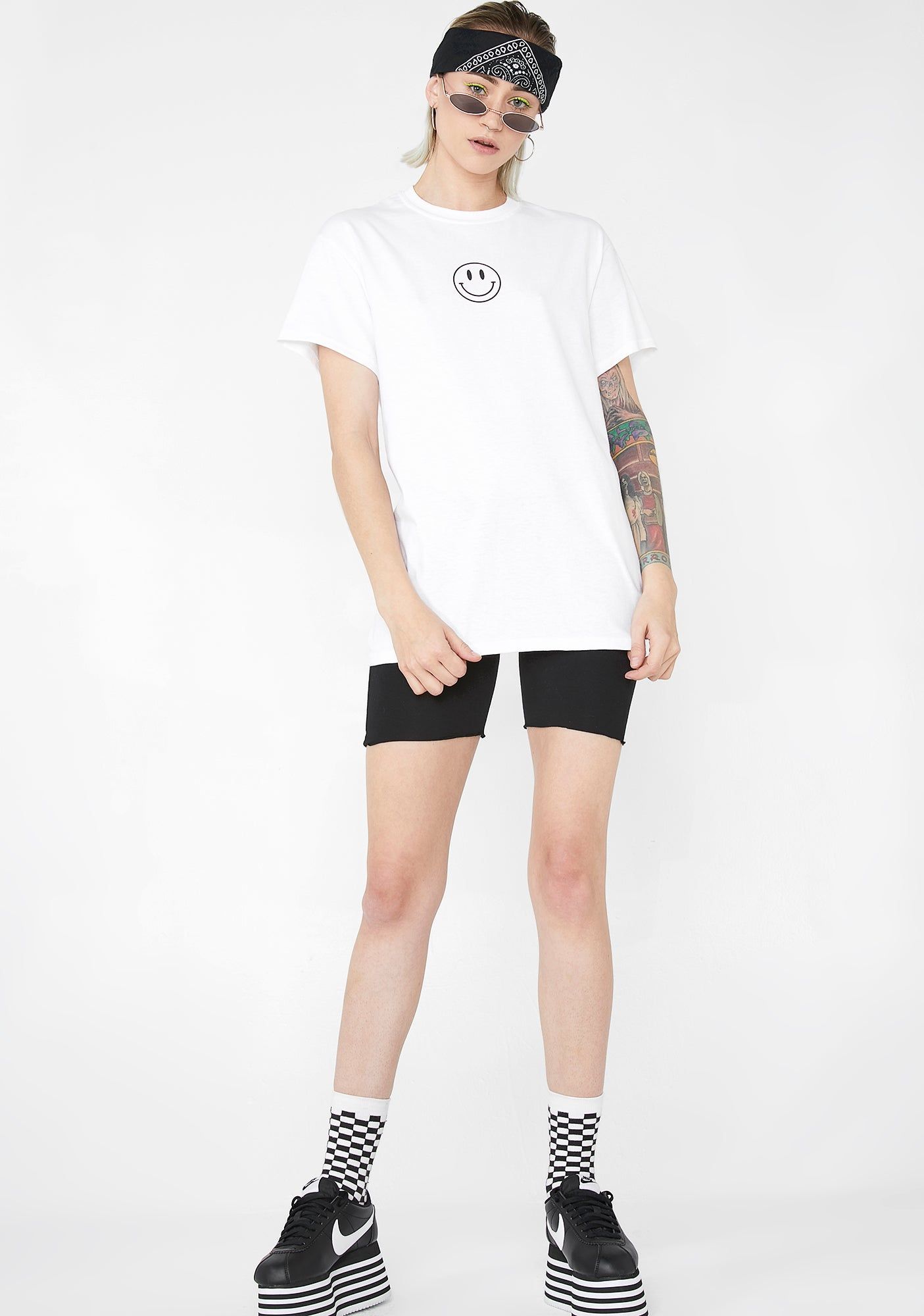 Everything Will Be Ok Smiley Tee sold by Dolls Kill product image thumbnail 3