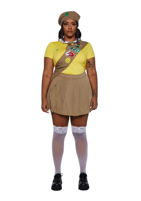 Plus Pot Brownie Costume Set sold by Dolls Kill