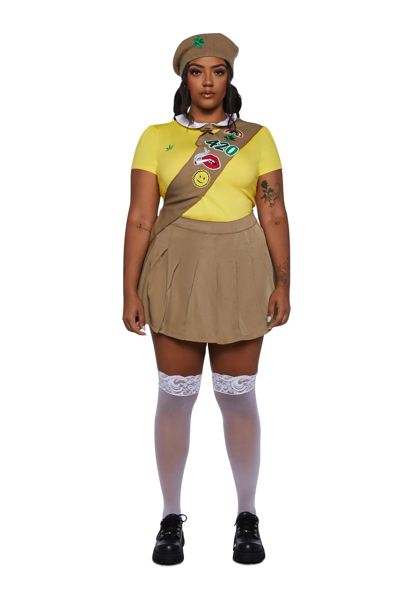 Plus Pot Brownie Costume Set sold by Dolls Kill