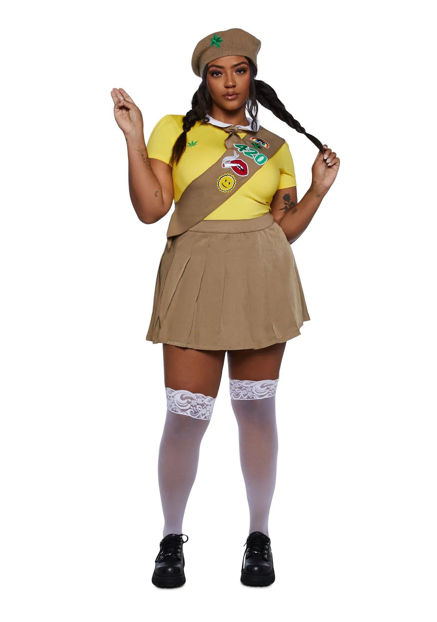 Plus Pot Brownie Costume Set sold by Dolls Kill product image thumbnail 2