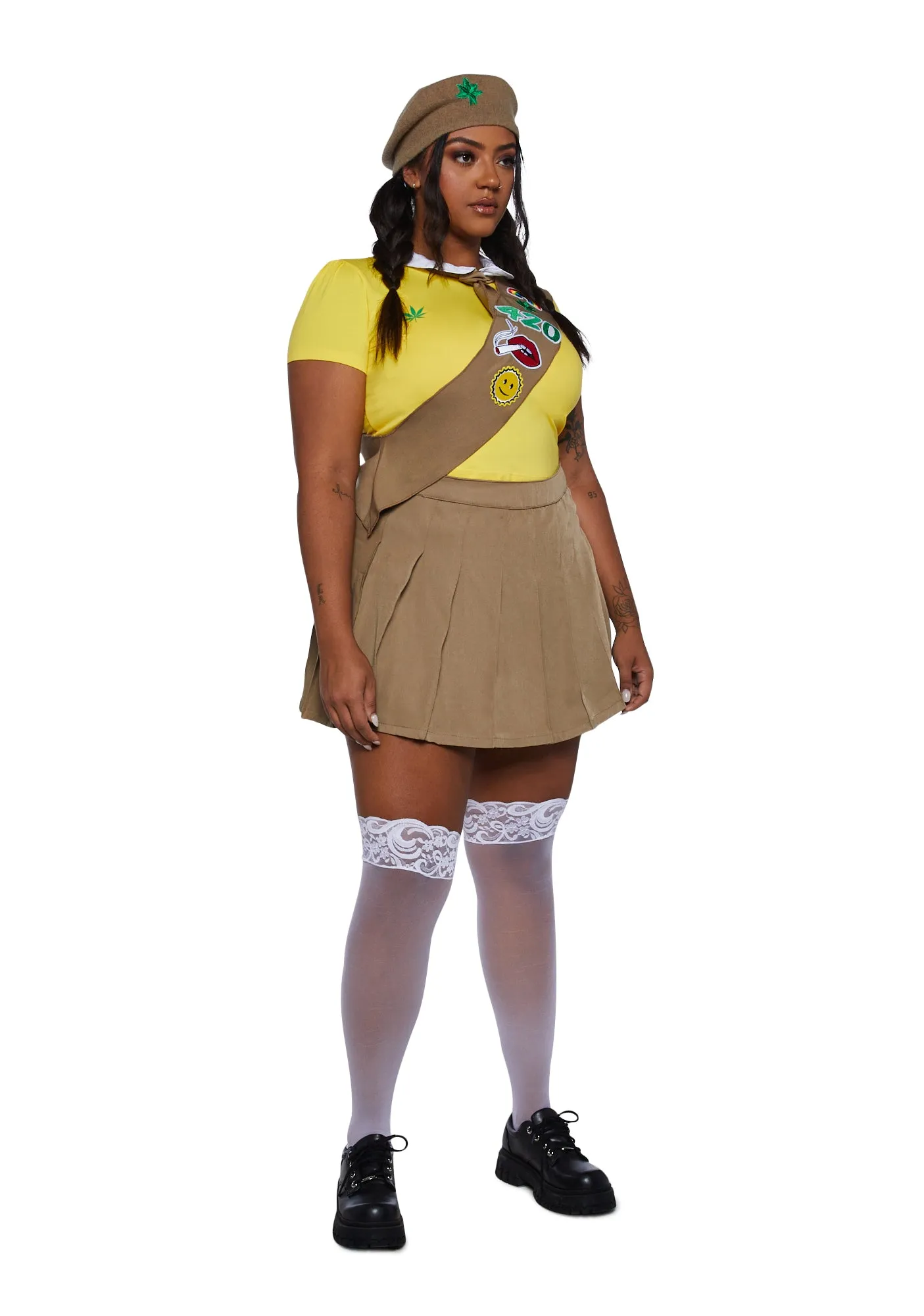 Plus Pot Brownie Costume Set sold by Dolls Kill product image thumbnail 3