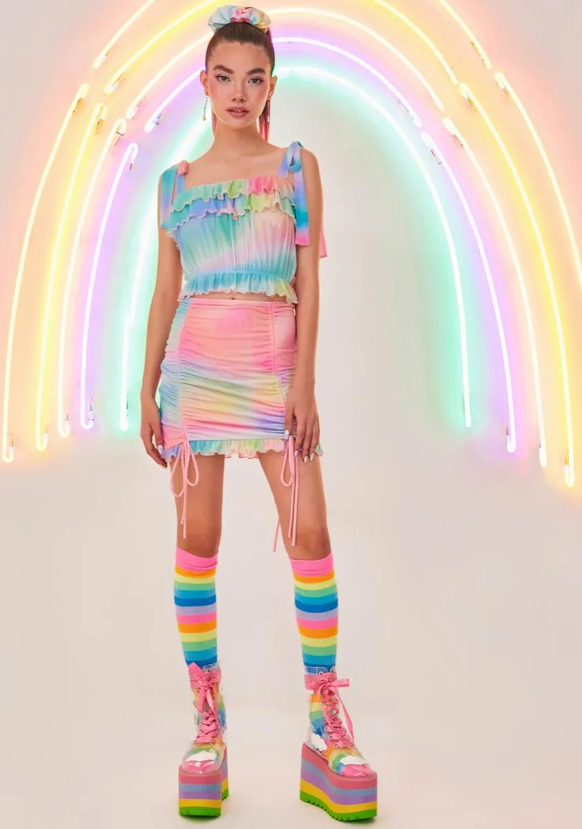 Spreading Kindness Mesh Top sold by Dolls Kill product image thumbnail 3