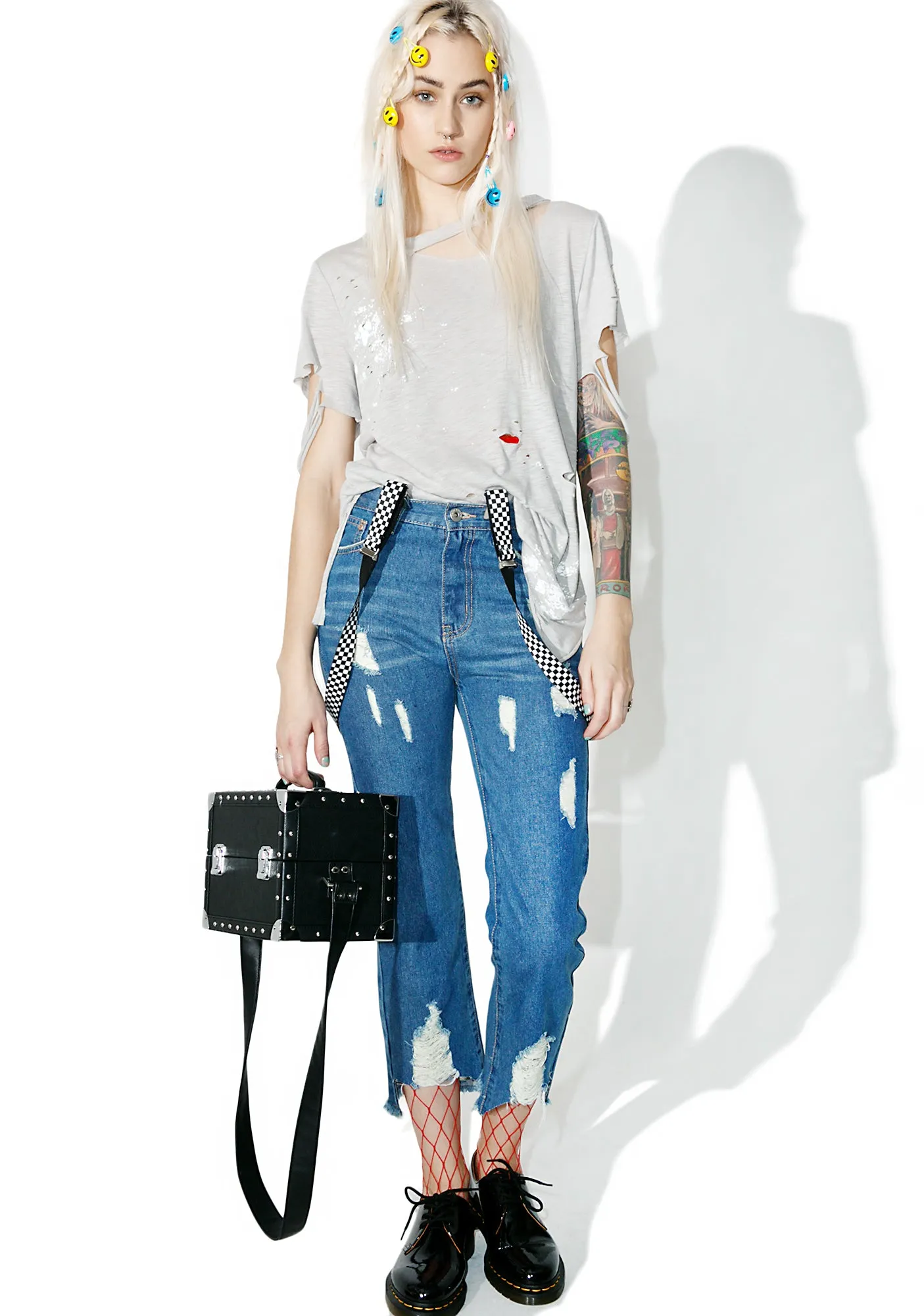 Art Major Distressed T-Shirt sold by Dolls Kill product image thumbnail 5