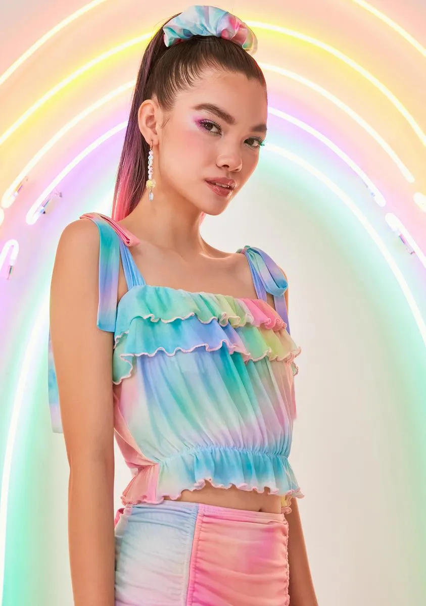 Spreading Kindness Mesh Top sold by Dolls Kill product image thumbnail 2